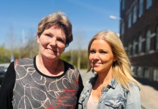 Annika Östberg träffar elever på DBGY Kristianstad