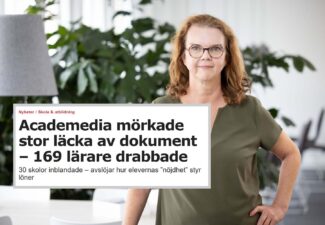 Medieblogg: Nej Aftonbladet, eleverna bestämmer inte vem som...